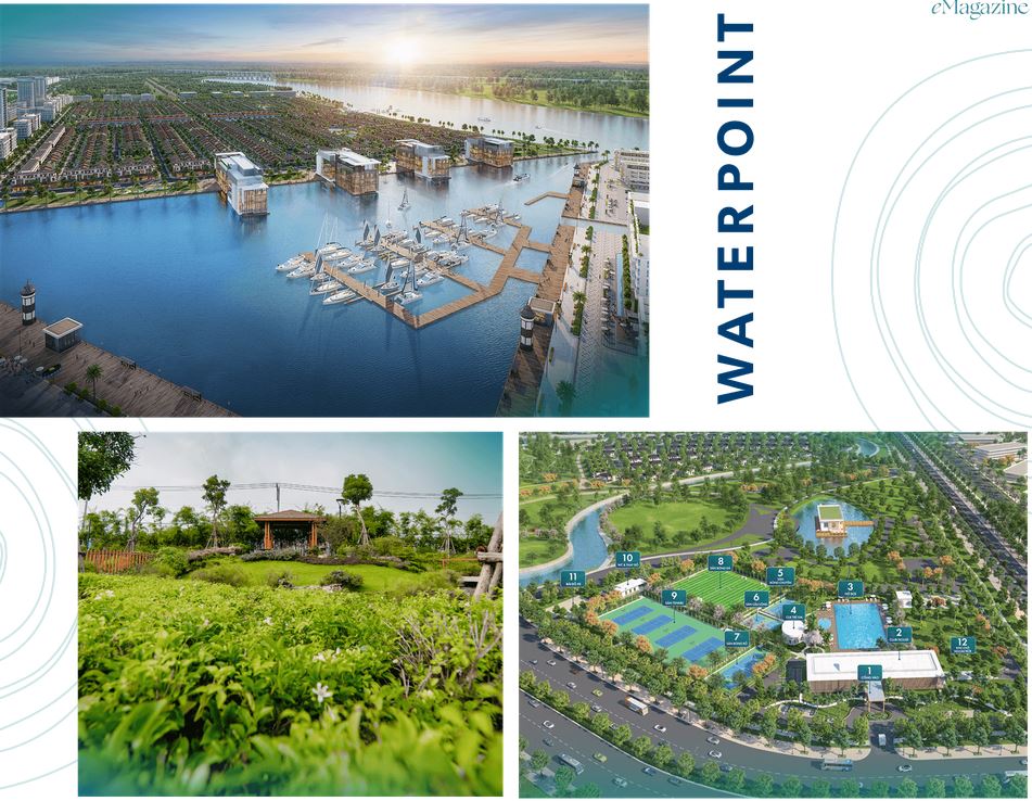 Đến với Waterpoint, đến với nơi khơi nguồn cảm hứng sống chuẩn quốc tế tại phía Tây TP. HCM